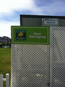 2011 BNP Paribas Open signage